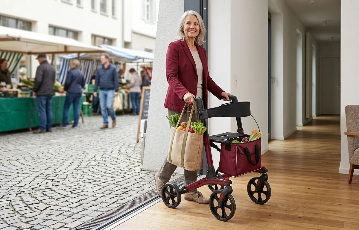 Allround Rollatoren kaufen – vielseitige Rollatoren für innen & außen