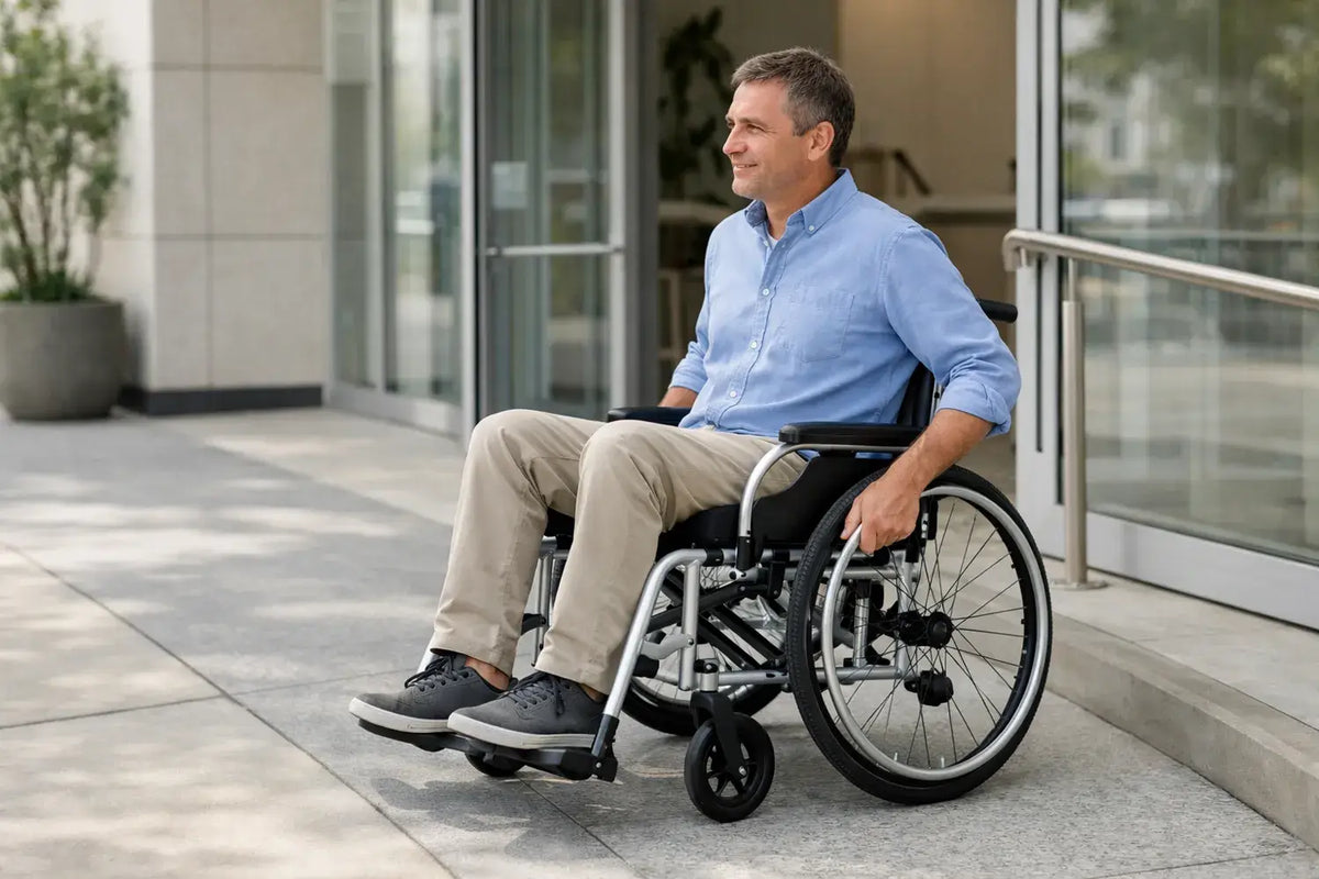 Leichte Rollstühle aus Aluminium im Alltagseinsatz – faltbar, mobil und mit geringem Kraftaufwand nutzbar