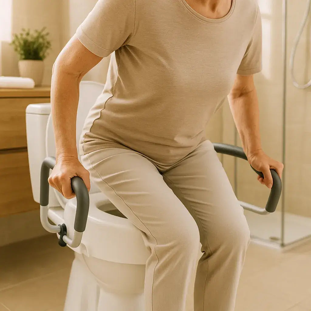 Kategorie Toilettensitzerhöhung - Mehr Komfort, mit Armlehnen, Abnehmbar & Seniorenhilfen
