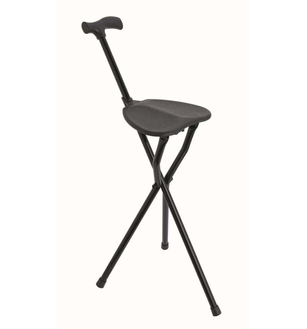 Dreibein Sitzstock, klappbar, 53,5 cm Sitzhöhe, 100 kg-Rehavibe