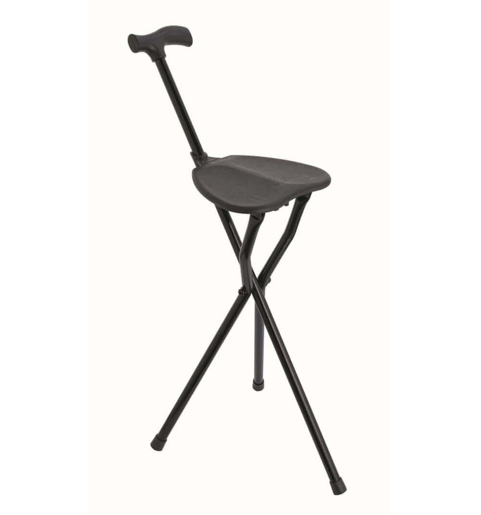 Dreibein Sitzstock, klappbar, 53,5 cm Sitzhöhe, 100 kg-Rehavibe
