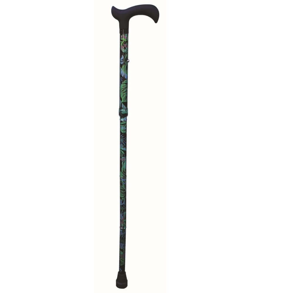 Faltstock Design, faltbar, höhenverstellbar, 110 kg in stilvollen Mustern-Rehavibe