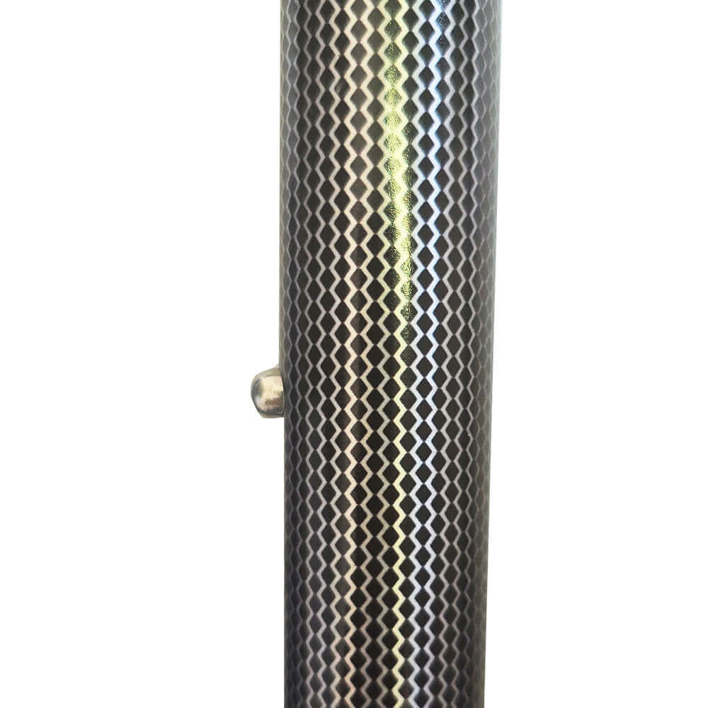 Faltstock leicht – Detailansicht des höhenverstellbaren, faltbaren Gehstocks mit Design-Oberfläche, belastbar bis 110 kg