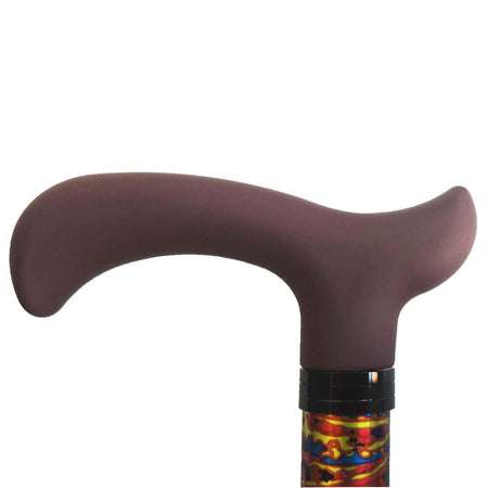 Faltstock Design, faltbar, höhenverstellbar, 110 kg in stilvollen Mustern-Rehavibe