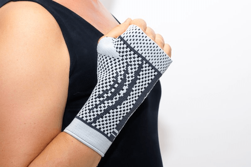 Handgelenkbandage mit Silikonverstärkung – stabil & bequem-Rehavibe
