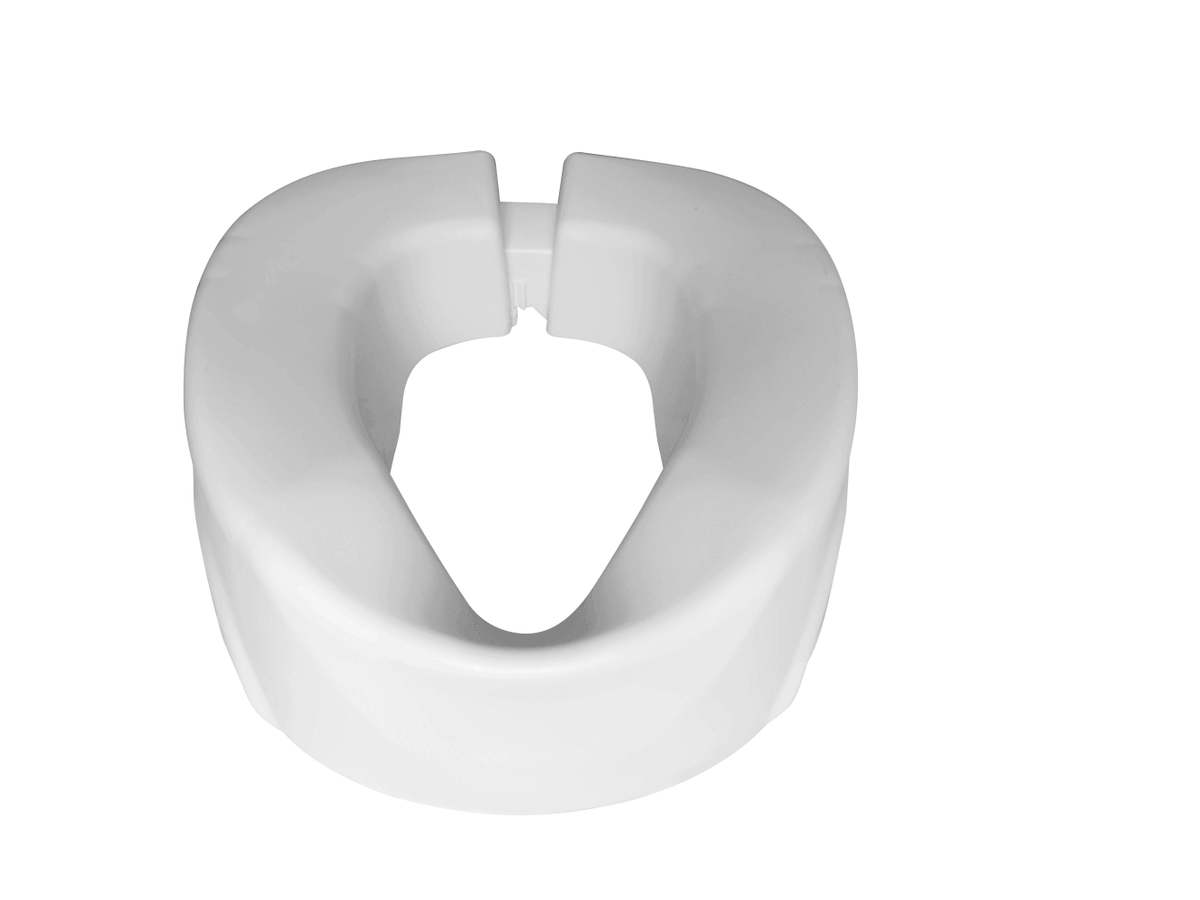 Toilettensitzerhöhung 10 cm ClipUp, ergonomisch und stabil, bis 150 kg, sichere Aufstehhilfe fürs WC