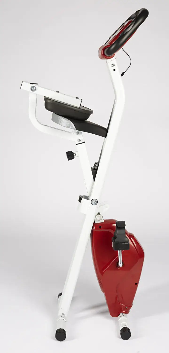 heimtrainer-2in1 klappbarer Ergometer mit Arm- und Oberkörpertrainer für Zuhause, platzsparendes Fitnessgerät