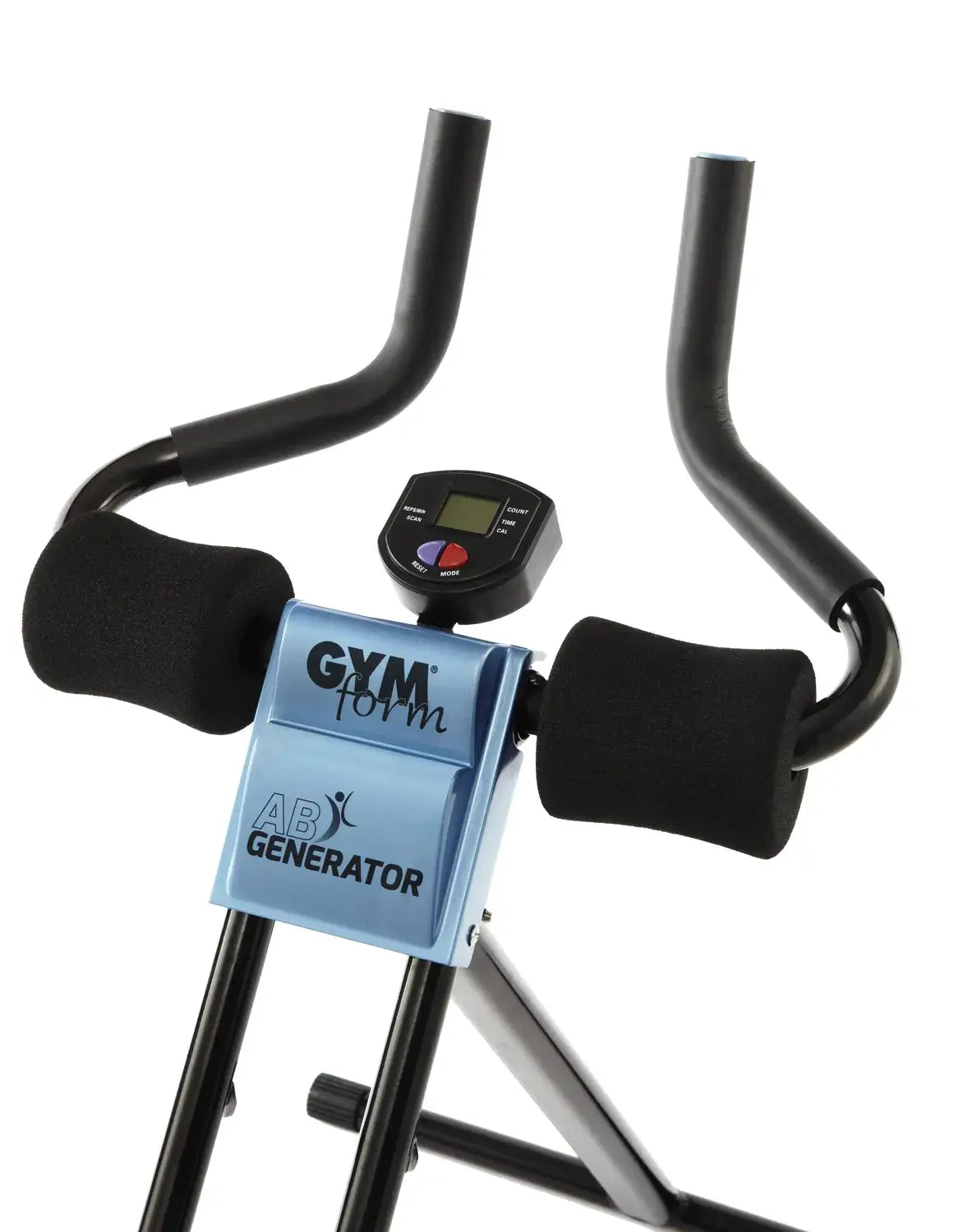 Ganzkörpertrainer klappbar mit Display für Bauch- und Rumpftraining zuhause, kompakter AB-Trainer für Ganzkörper-Workout