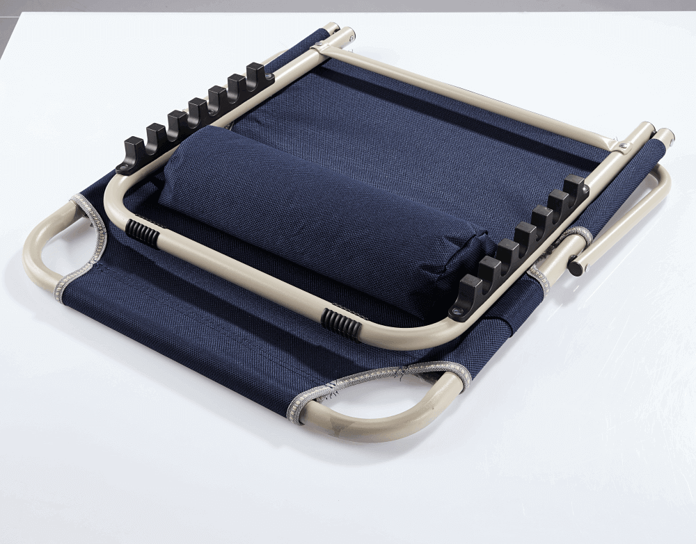 Komfort-Rückenstütze mit 6 verstellbaren Winkeln, Nackenkissen und Anti-Rutsch-Sitzteil für ergonomisches Sitzen im Bett