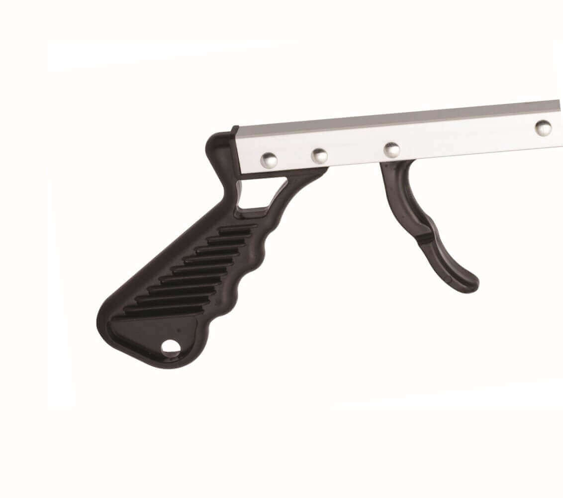 Greifzange mit Magnet, ergonomischer Griff und Auslöser – Greifhilfe zum einfachen Aufheben kleiner Metallgegenstände
