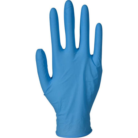 nitril handschuhe puderfrei blau – robuster, hygienischer Einweghandschuh in Blau für Medizin, Pflege, Reinigung und Lebensmittel