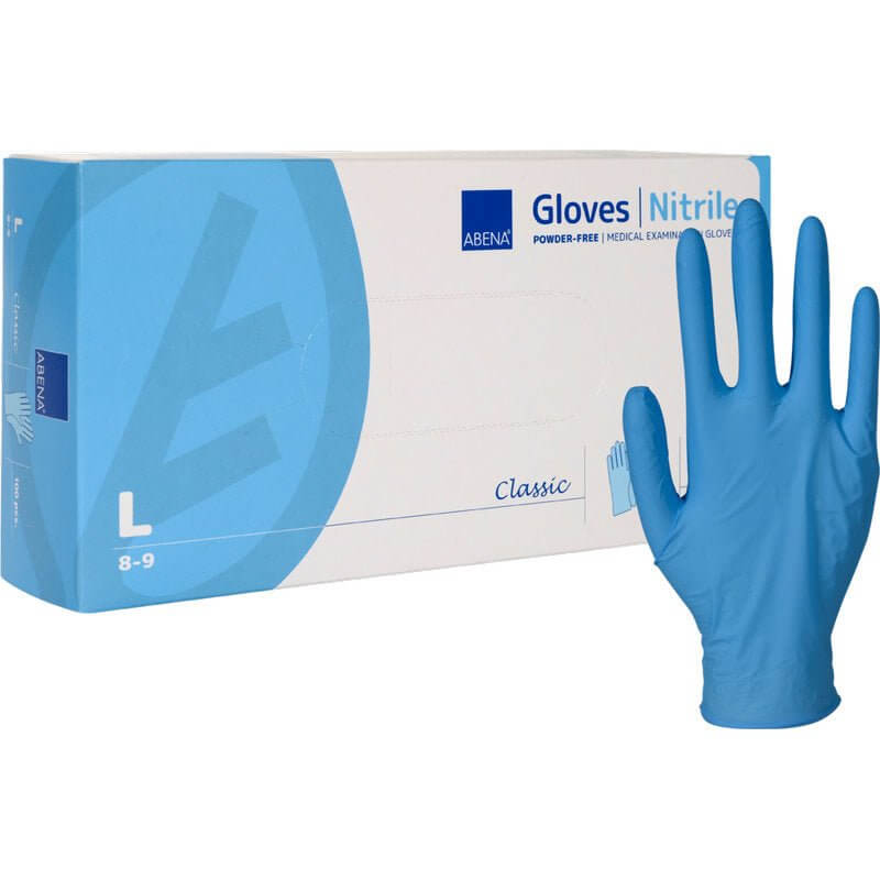Nitril-Handschuhe, Classic, Puderfrei, Blau