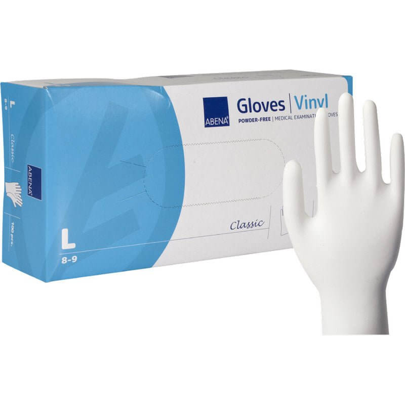 Vinyl-Handschuhe Classic, Puderfrei, Transparent