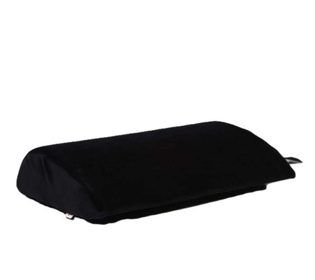 Lendenwirbelsäulen Kissen aus Memory-Schaum, ergonomische Rückenstütze für Büro und Auto, schwarzes Lendenkissen