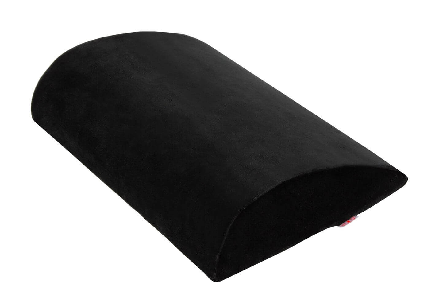 Lendenwirbelsäulen Kissen aus Memory-Schaum, ergonomische Rückenstütze für Büro, Auto und langes Sitzen, schwarz