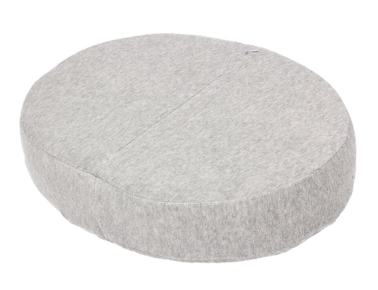 Elliptisches Sitzkissen aus Memoryschaum zur Druckentlastung bei Steißbeinbeschwerden, ergonomisches Sitzkissen mit Bezug