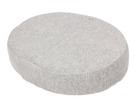 Elliptisches Sitzkissen aus Memoryschaum zur Druckentlastung bei Steißbeinbeschwerden, ergonomisches Sitzkissen mit Bezug