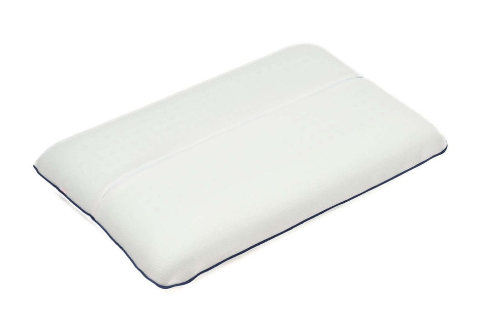 Memory Schaum Kissen für Nacken & Rücken, ergonomisches orthopädisches Kissen mit Memory-Effekt und luftdurchlässigem Bezug