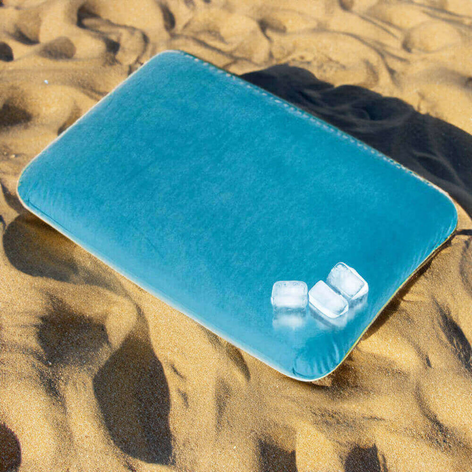Orthopädisches Kühlkissen – kühlendes Memory-Foam-Kopfkissen für heiße Nächte, ergonomische Nackenstütze