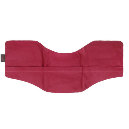 Kirschkernkissen Nacken Wärmekissen für Wärme- & Kältetherapie, ergonomisch für Nacken und Schultern, rot