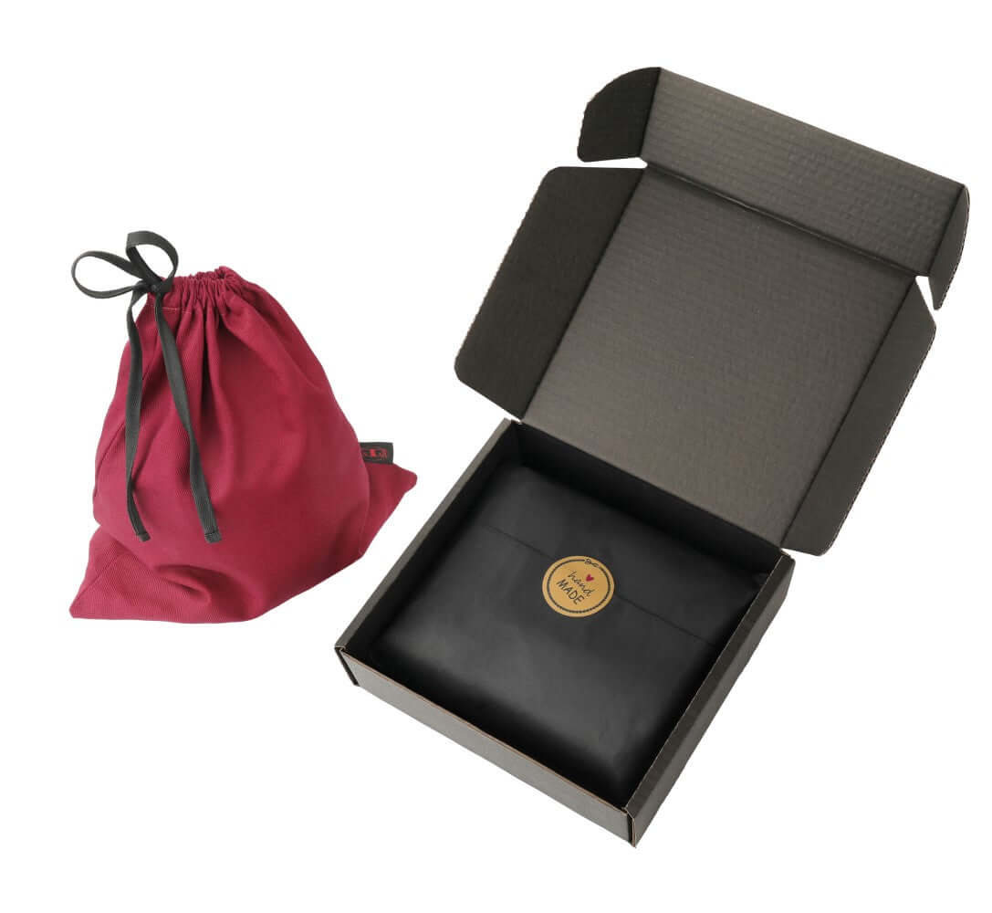 Kirschkernkissen Nacken Wärme- und Kältetherapie Set in Geschenkbox mit Stoffbeutel, Wärmekissen für Nacken und Schultern