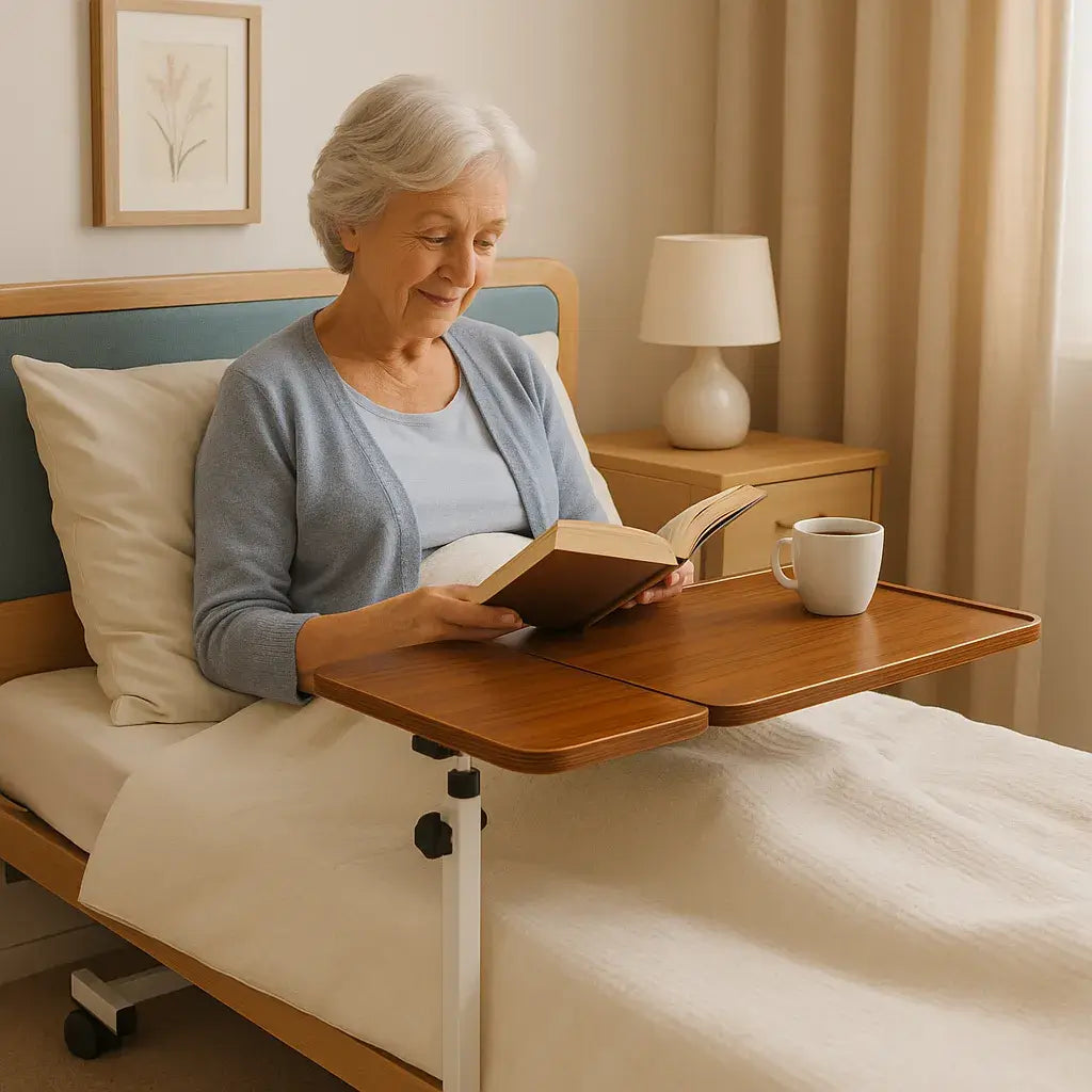 Pflegebettisch mit drehbarer Platte – Flexibel & komfortabel-Rehavibe