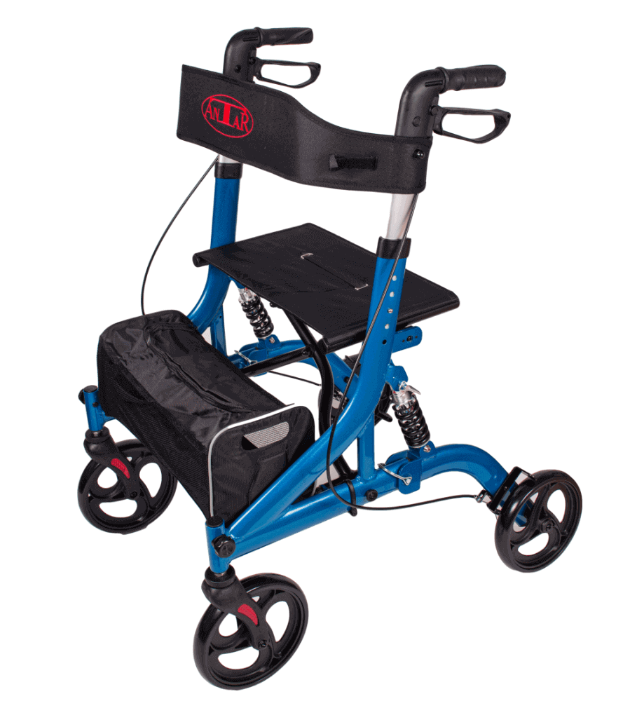 Rollator mit Stoßdämpfern - AT51035-Rehavibe