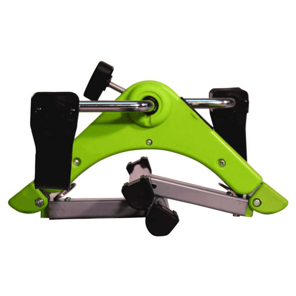 Rehabilitationstrainer Arme Beine kompakt – grüner Heimtrainer Pedaltrainer für Arm- und Beintraining zuhause
