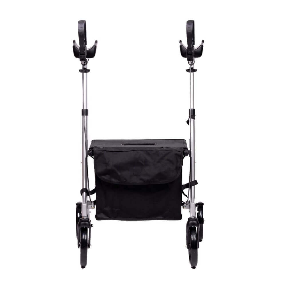 Arthritis Rollator Unterarmauflagen – faltbarer Aluminium-Rollator mit Tasche, 8,2 kg, bis 136 kg belastbar