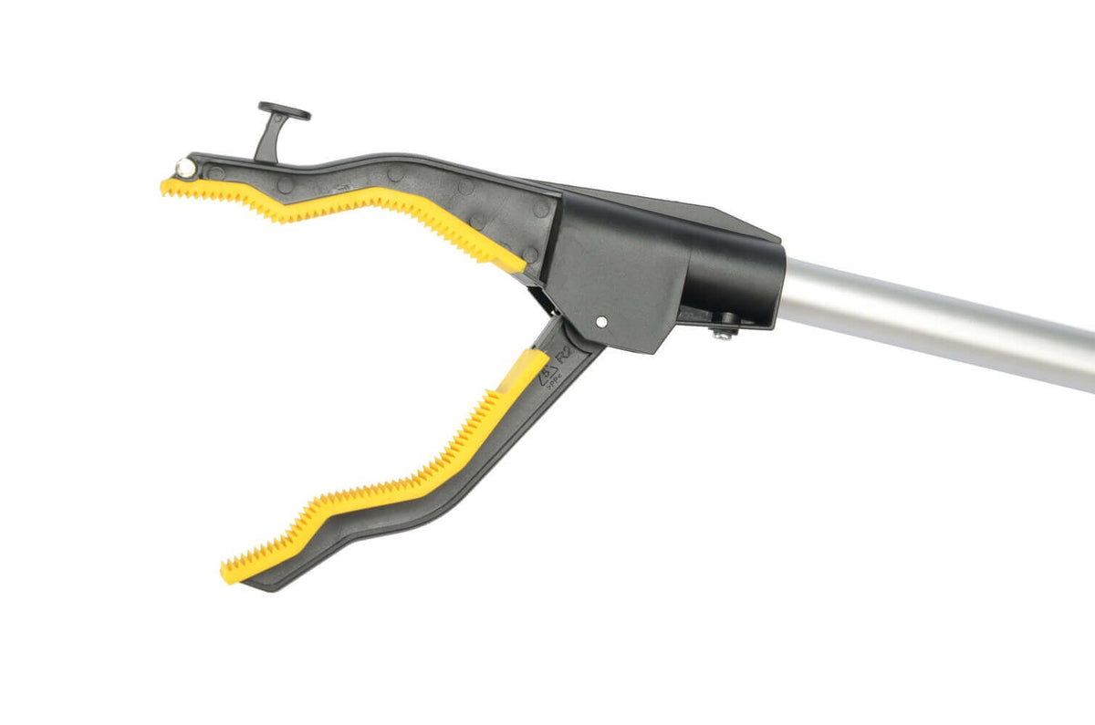 Greifhilfe mit Magnet und Haken – leichte Greifzange für Senioren, ergonomischer Alltagshelfer zum Greifen ohne Bücken