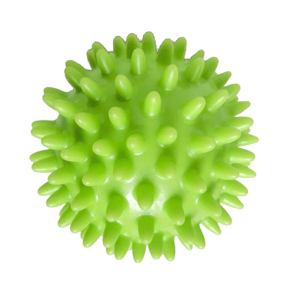 Igel Massageball grün mit Noppen für Selbstmassage, Therapie, Reha und Muskeltraining – Reflexzonenmassage & Durchblutungsförderung