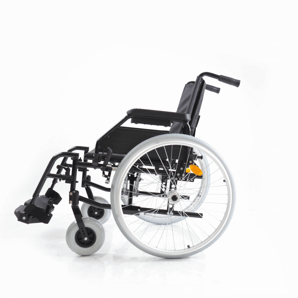Aluminium Rollstuhl leicht – faltbarer, stabiler Leichtgewicht-Rollstuhl aus Aluminium bis 120 kg, flexibel im Alltag