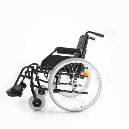 Aluminium Rollstuhl leicht – faltbarer, stabiler Leichtgewicht-Rollstuhl aus Aluminium bis 120 kg, flexibel im Alltag