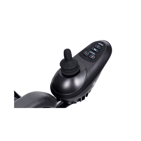 Elektrorollstuhl faltbar Joystick-Steuerung mit Tastenbedienung für komfortables, sicheres Fahren und Begleitsteuerung