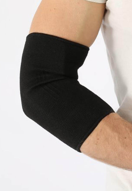 Elastische Ellenbogenbandage aus Polyester für leichten Halt-Rehavibe
