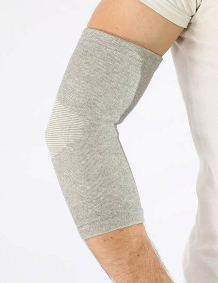 Ellenbogenbandage aus Bambusviskose – atmungsaktiv, stabilisierend, bequeme Armstütze für Sport & Reha