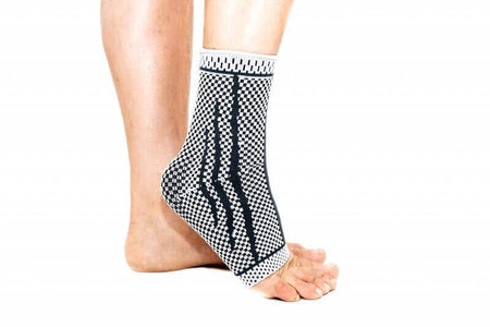 Knöchelbandage mit Silikoneinlage zur Stabilisierung-Rehavibe