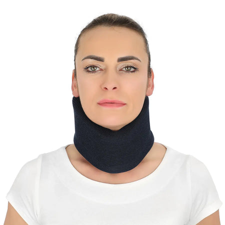 halskrause nackenstütze orthopädisch zur Stabilisierung der Halswirbelsäule, ergonomische Nackenstütze gegen Schmerzen und Verspannungen