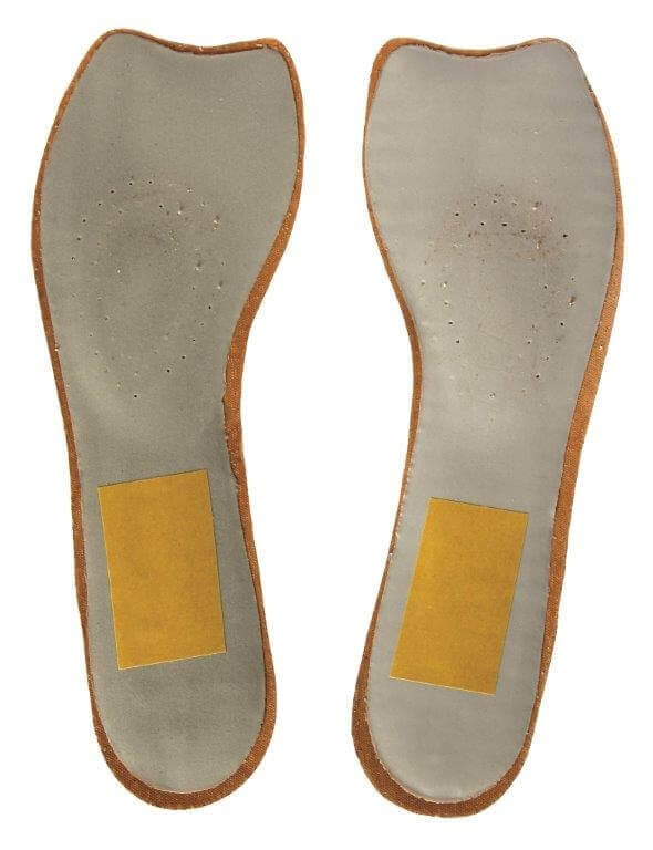 ledersohlen ¾ orthopädische Ledereinlegesohlen gegen Spreizfuß & Hallux valgus, Entlastung Mittelfuß, Paar