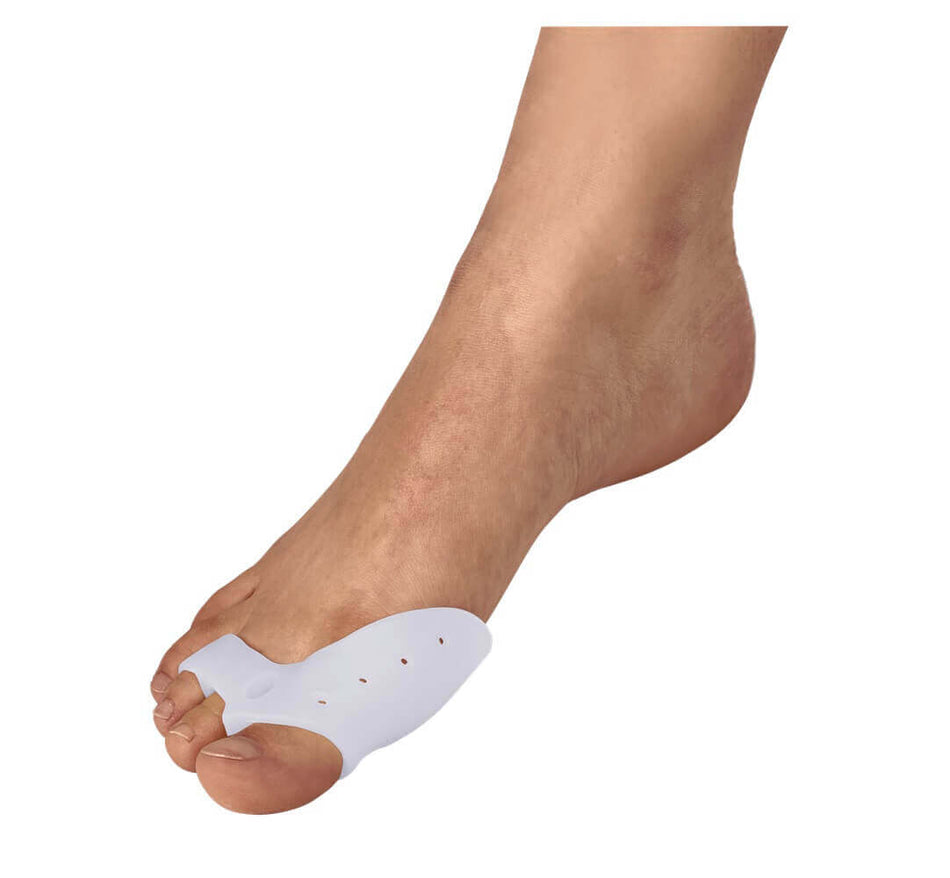 Ballenschutz Hallux Valgus weich – Fußspreizer am großen Zeh, Schutz vor Reibung, Schwielen und Hautirritationen, hoher Komfort