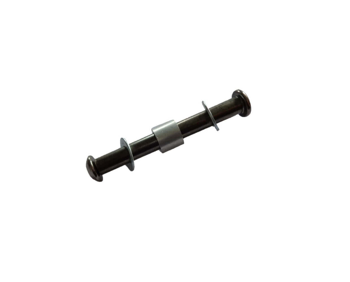 Ersatzteil AT51006 – Achsbolzen/Verbindungsbolzen für Reise Rollator, schwarzes Metall-Ersatzteil