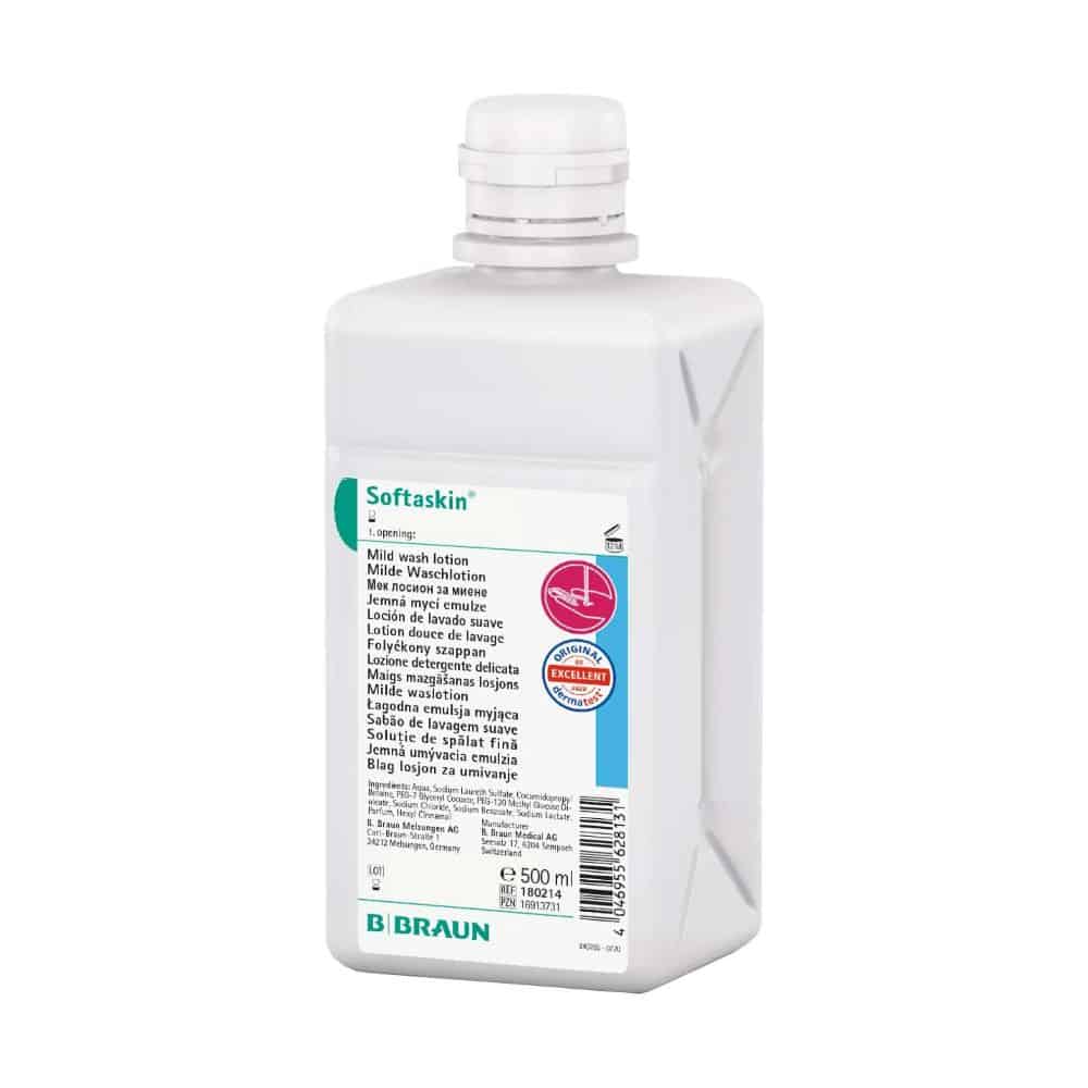 Waschlotion B. Braun Softaskin® – milde Waschlotion für normale und sensible Haut, 500 ml Flasche