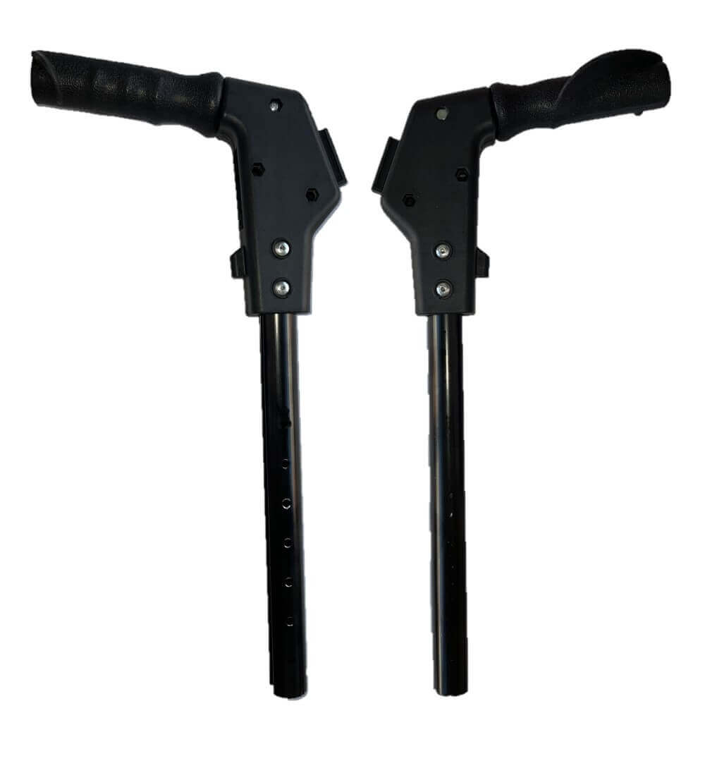 Ersatzteil AT51031 Griff- und Bremshebel-Set für Outdoor Rollator, links und rechts, schwarz