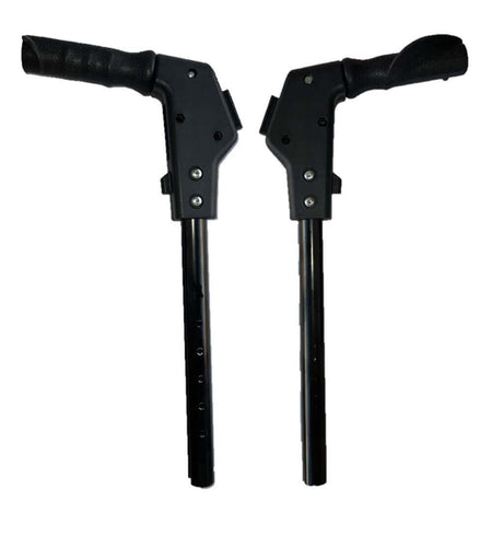 Ersatzteil AT51031 Griff- und Bremshebel-Set für Outdoor Rollator, links und rechts, schwarz