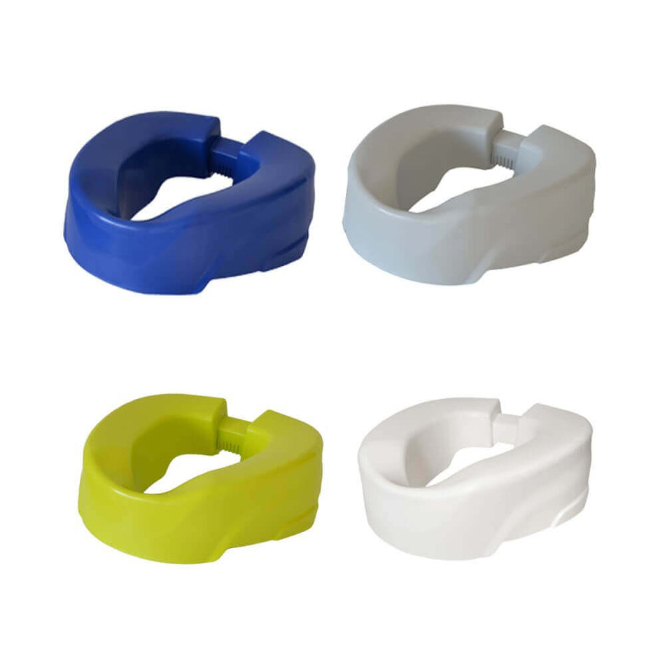 Toilettensitzerhöhung 10 cm ClipUp – ergonomische, sichere WC-Sitzerhöhung bis 150 kg, stabiler Clip-Mechanismus, in 4 Farben
