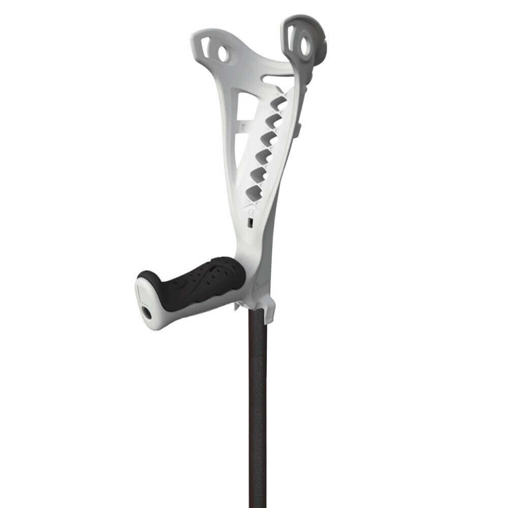 Unterarmgehstütze ergonomisch Comfort von Antar, leicht und höhenverstellbar, stabiler Softgriff, HMV 10.50.02.2001