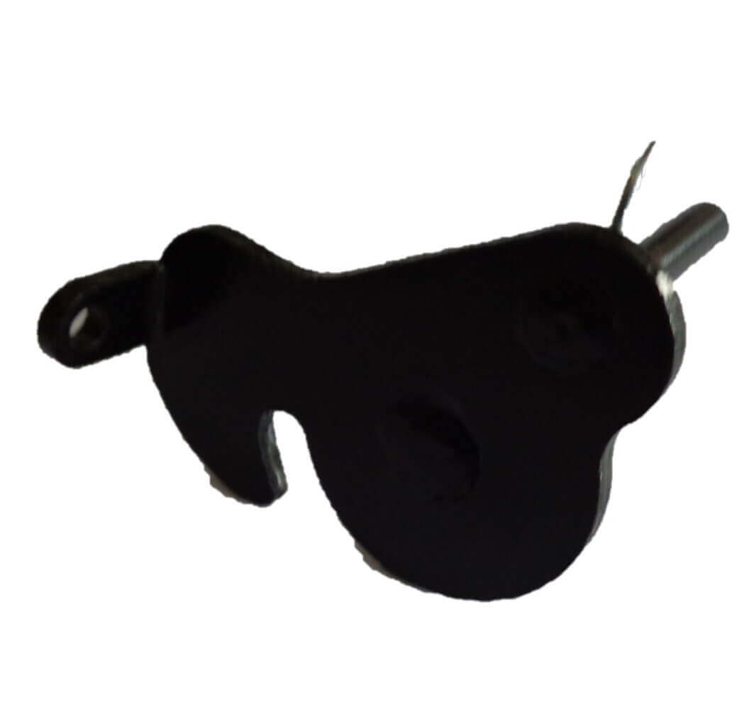 Ersatzteil AT51031 Bremshebel-Abdeckung für Outdoor Rollator, schwarzes Ersatzteil mit Metallstift