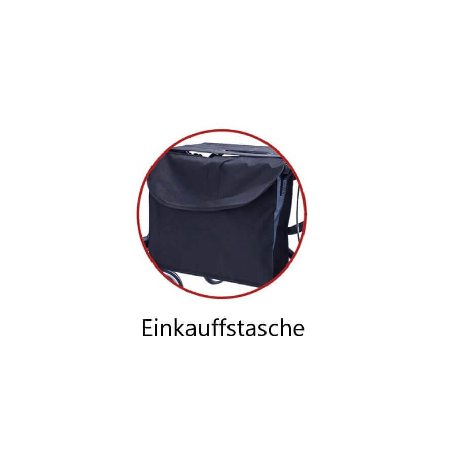 Ersatzteil AT51006 Einkaufstasche für Reise Rollator – praktische Rollator-Tasche zur Aufbewahrung und für Einkäufe