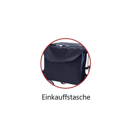 Ersatzteil AT51006 Einkaufstasche für Reise Rollator – praktische Rollator-Tasche zur Aufbewahrung und für Einkäufe