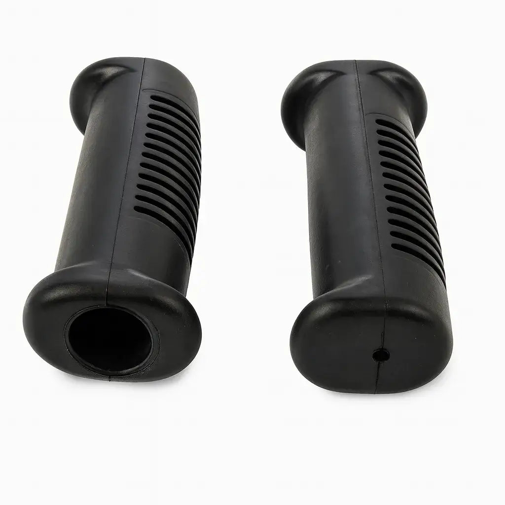 Ersatzteil AT52304 Griffgummi-Set für elektrischen Rollstuhl, 2 schwarze Lenkergriffe als Ersatzteil